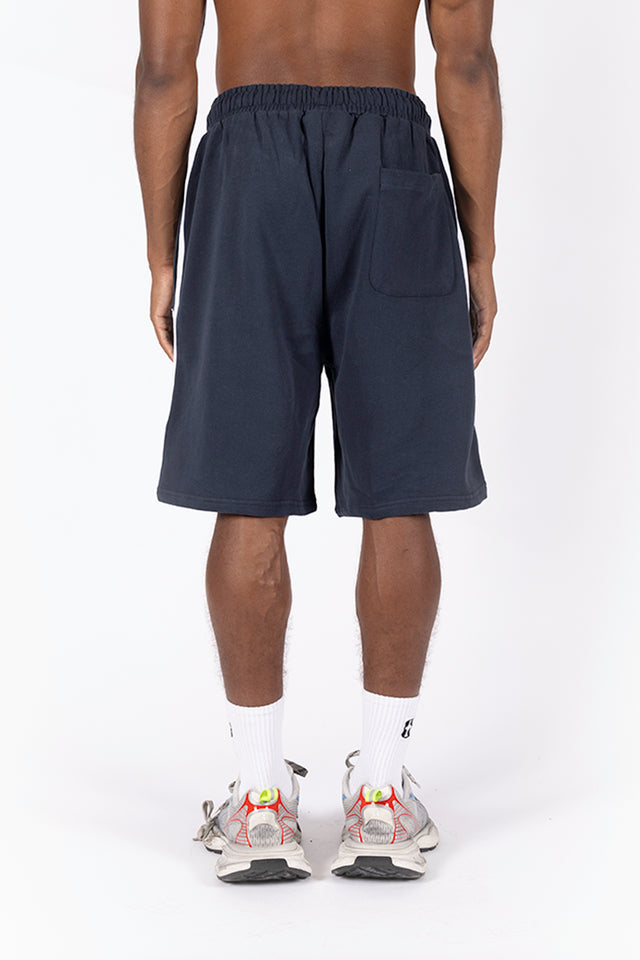 4 STRIPE NAVY CARBON SHORTS