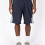 4 STRIPE NAVY CARBON SHORTS