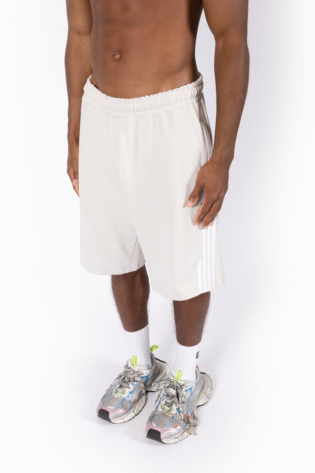 4 STRIPE GLACIER GREY SHORTS