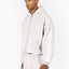 4 STRIPE GLACIER GREY FRONTZIP