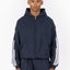 4 STRIPE NAVY CARBON FRONTZIP