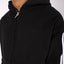 4 STRIPE BLACK FRONTZIP