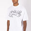 RUNSTITCH WHITE T-SHIRT