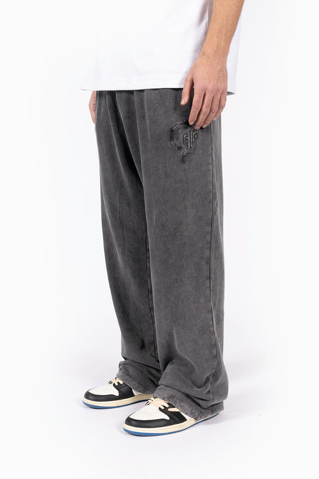 DART BLACK WASHED JOGGER