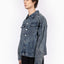 HEAVY CUTLINE BLUE WAVE WASHED DENIM JACKET [PRE ORDER]