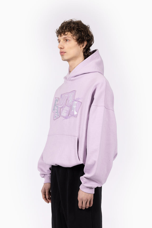 FAVELA COLLAGE ORCHID HOODIE [PRE ORDER]