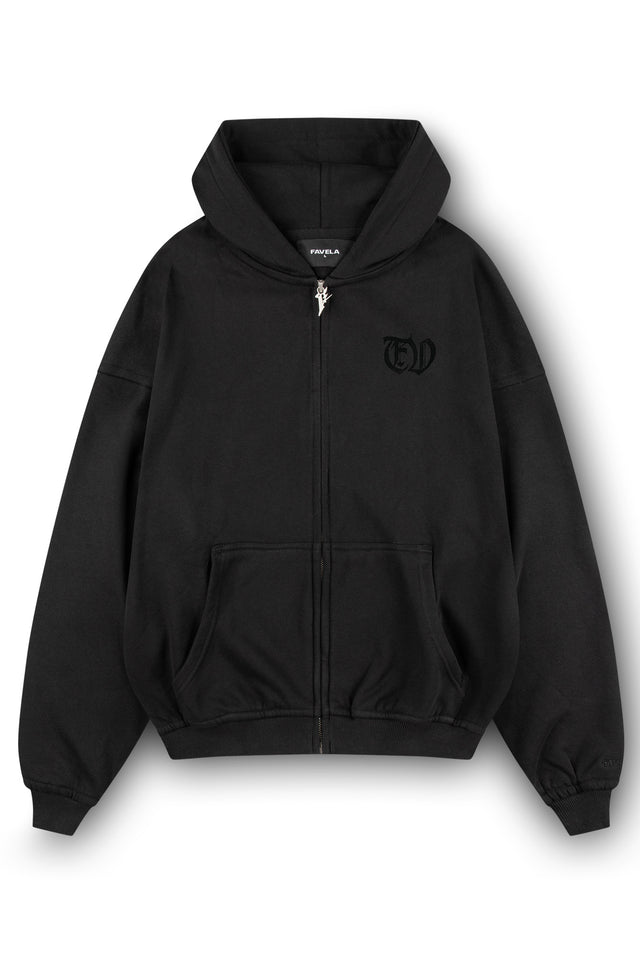 SHIFT BLACK FRONTZIP