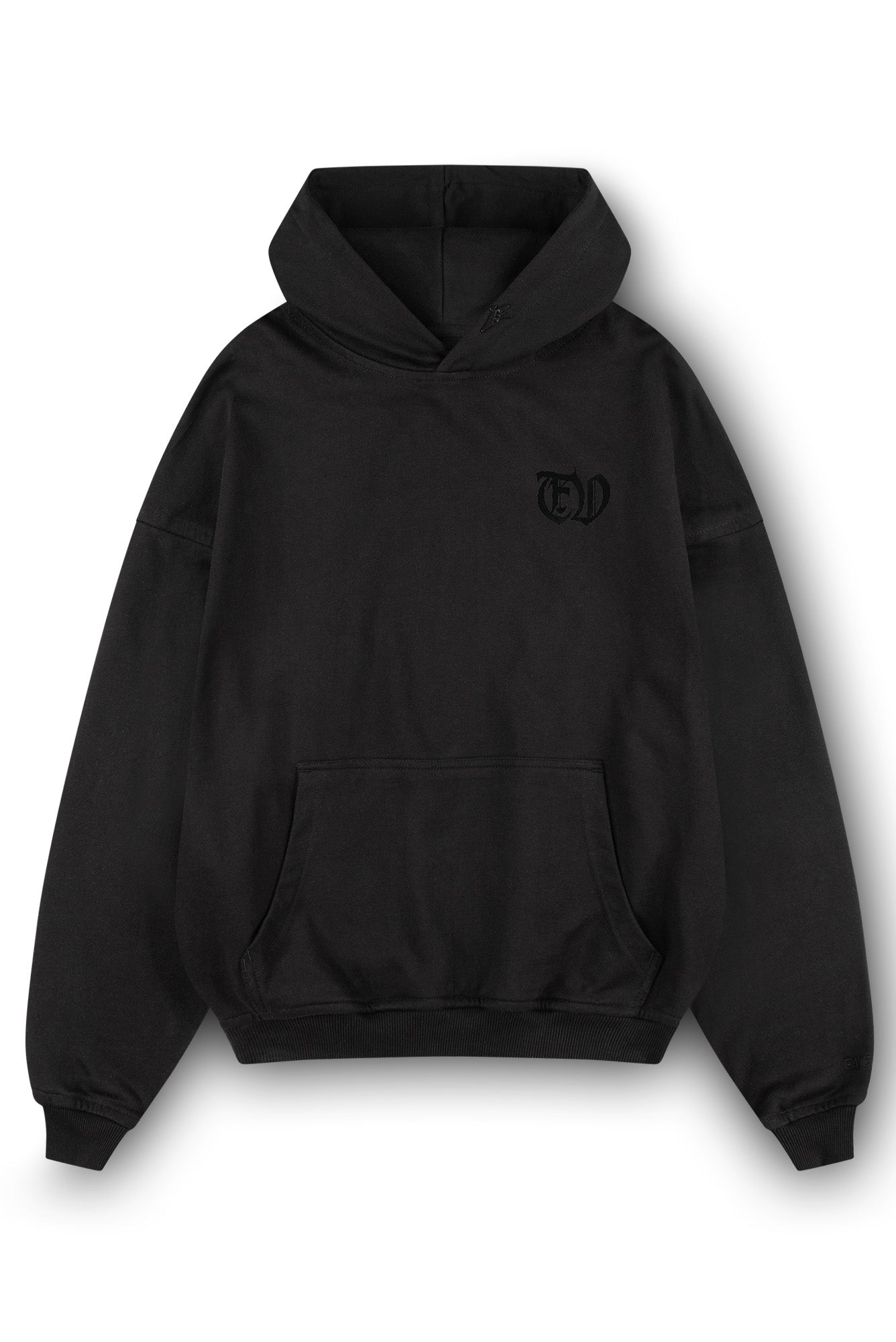 All black hoodie on sale