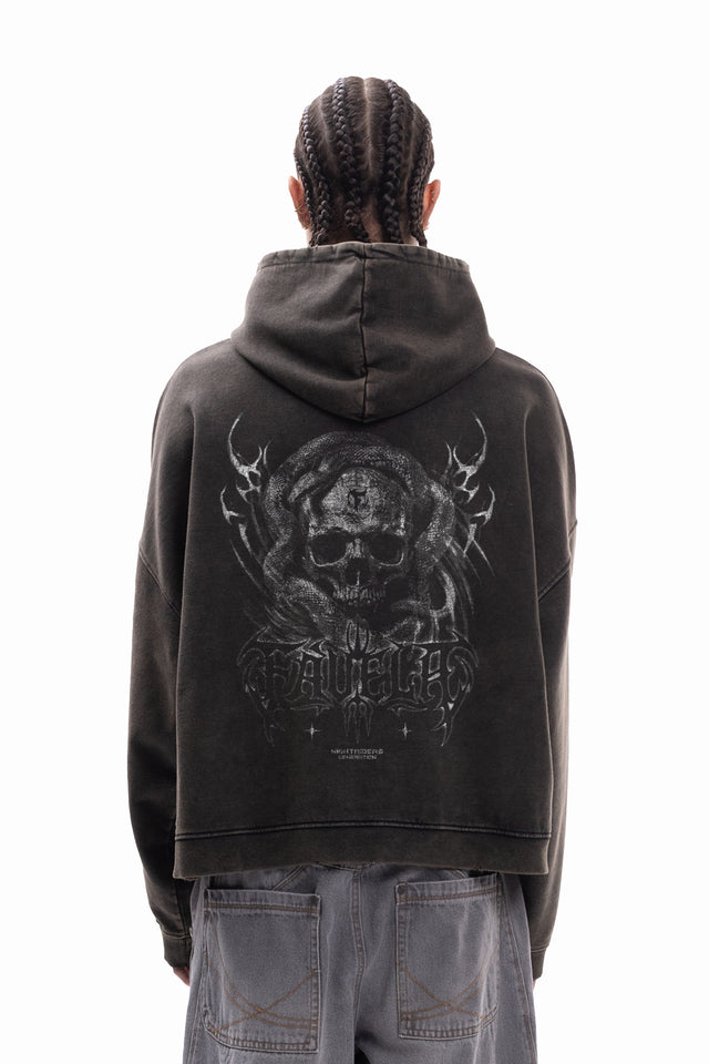 NIGHTBORN ANTHRA BOXY FRONTZIP