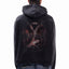 SOULLES BLACK WASHED BOXY HOODIE