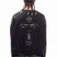 CHROME TRIBAL CROSS BLACK BOXY CREWNECK