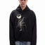 TRIBAL MOON GIRL BLACK BOXY HOODIE