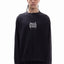 FAVELA STUDIOS KNIT BLACK WASHED CREWNECK