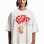 UP VANILLA DISTRESSED T-SHIRT