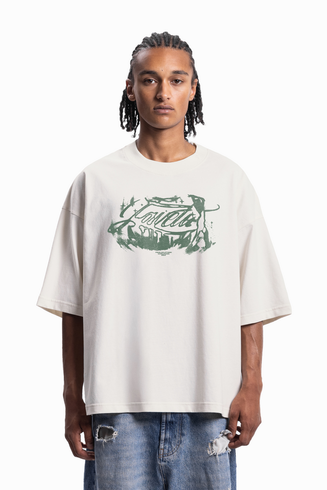 URBAN VANILLA DISTRESSED T-SHIRT