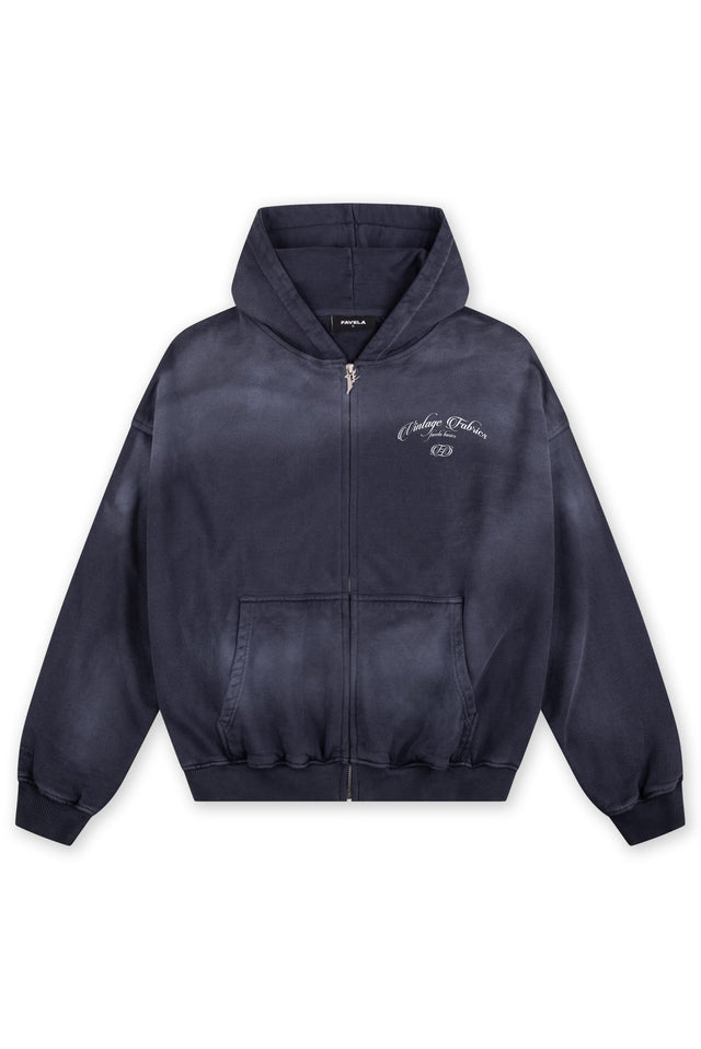 VINTAGE FABRICS NAVY SUN DRIED FRONTZIP [PRE ORDER]