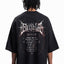 WORLDTOUR DISTRESSED BLACK BOXY T-SHIRT