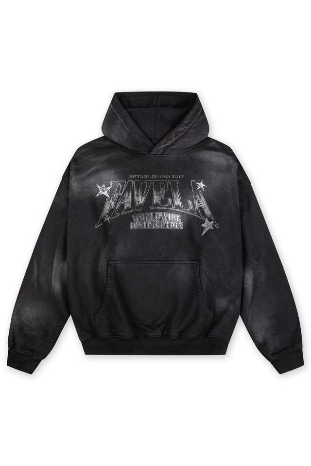 WORLDWIDE DISTRIBUTION BLACK SUN DRIED HOODIE [PRE ORDER]