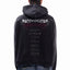 WORLDWIDE TRIBAL BLACK BOXY HOODIE