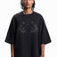 WREATH BLACK DISTRESSED T-SHIRT