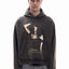 ECSTASY ANTHRA BOXY HOODIE