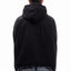 METAL GRIM BLACK BOXY HOODIE