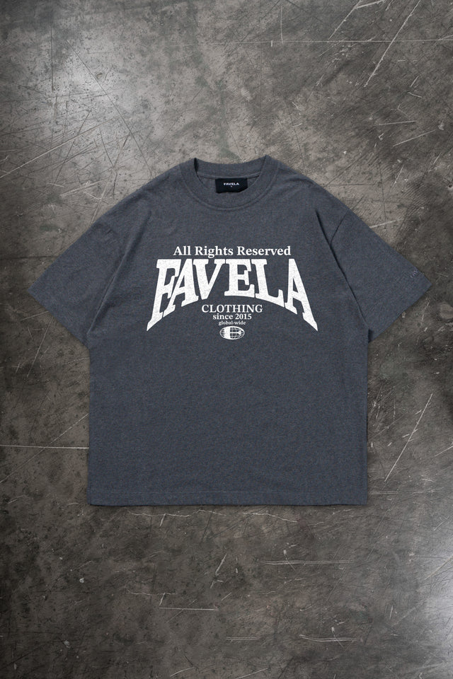Dark Grey T-Shirt by Favela Clothing
