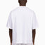 ROUNDED WHITE T-SHIRT