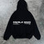 Black hoodie by Favela with backprint