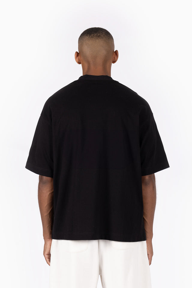 BLOCK BLACK T-SHIRT