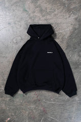 DESIGN DEPARTMENT BLACK SNAP BUTTON HOODIE