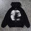 FADED FACE BLACK FRONT ZIP 