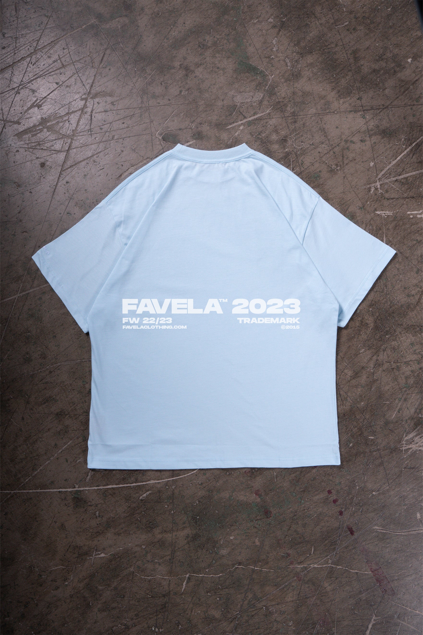 Hellblaues T-Shirt - Favela Clothing Streetwear
