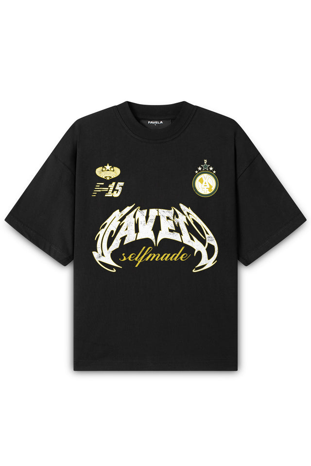 JERSEY BLACK T-SHIRT