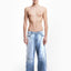 MOTO LIGHT BLUE WASHED DENIM