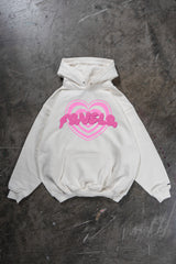 LOVER VANILLA SNAP BUTTON HOODIE
