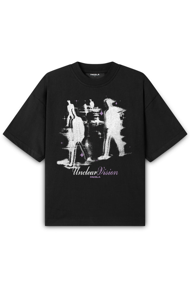 UNCLEAR VISION BLACK T-SHIRT