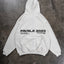 Favela Clothing - Off White Zip Hoodie - Vanilla Colour