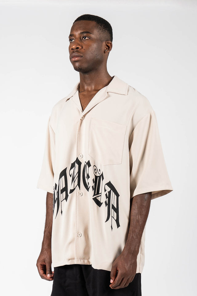 OLD ENGLISH BEIGE POLY SHIRT