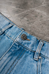 FAVELA FAVELA EMBROIDERY LIGHT BLUE DENIM