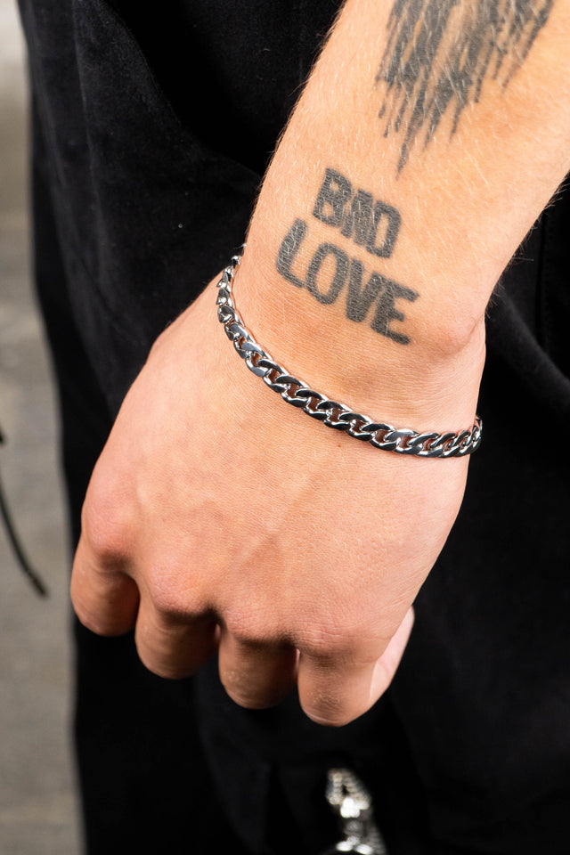 THIN CUBAN LINK BRACELET