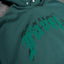 AVES RHINESTONE MILITARY GREEN SNAP BUTTON HOODIE