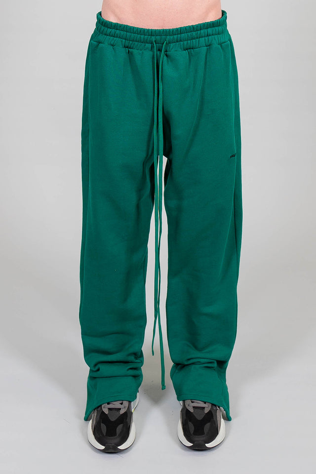 FOREST GREEN FLAP JOGGERS