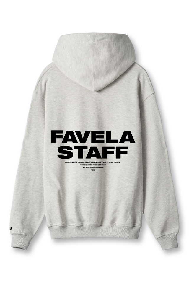 STAFF GRAY MELANGE HOODIE