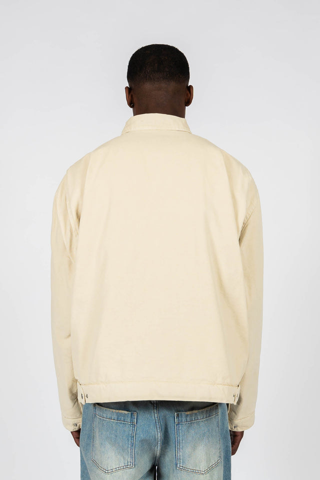 OAT PUNCHED F CANVAS JACKET