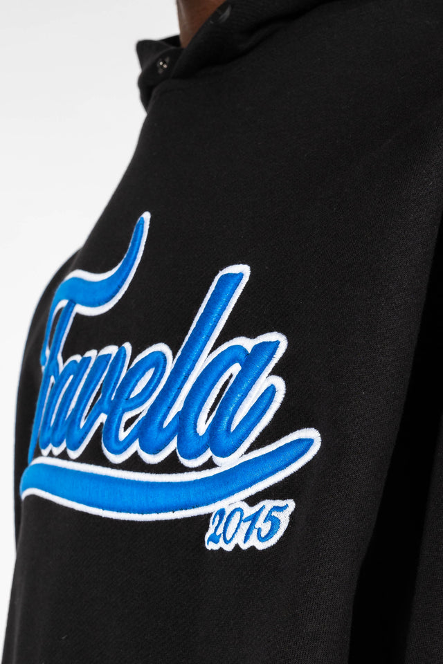 3D Favela Logo in Blue and White