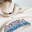 OATMEAL RUSSIAN GRAFITTI FRONT ZIP 