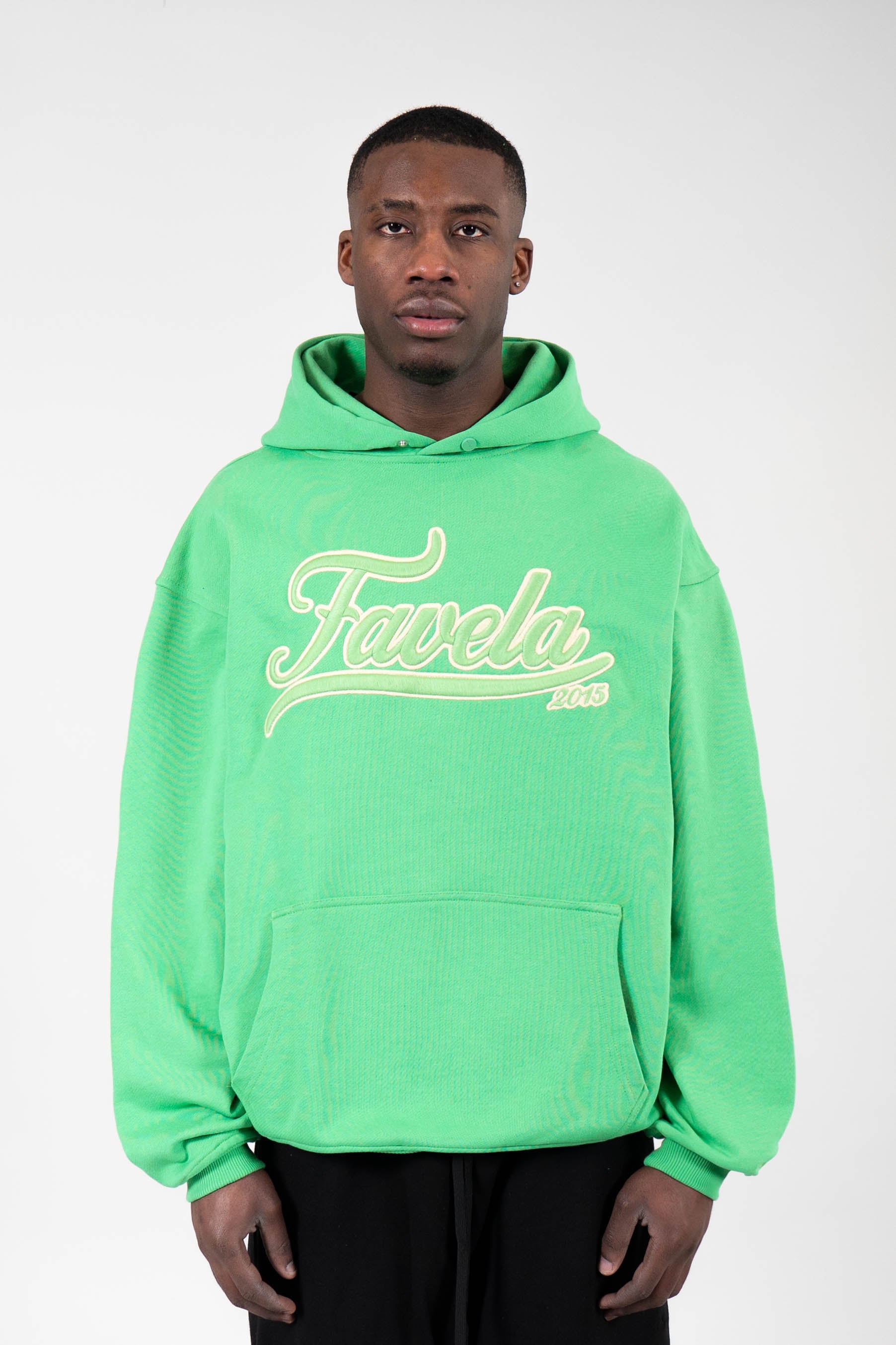 Favela Clothing - Neon Green Hoodie
