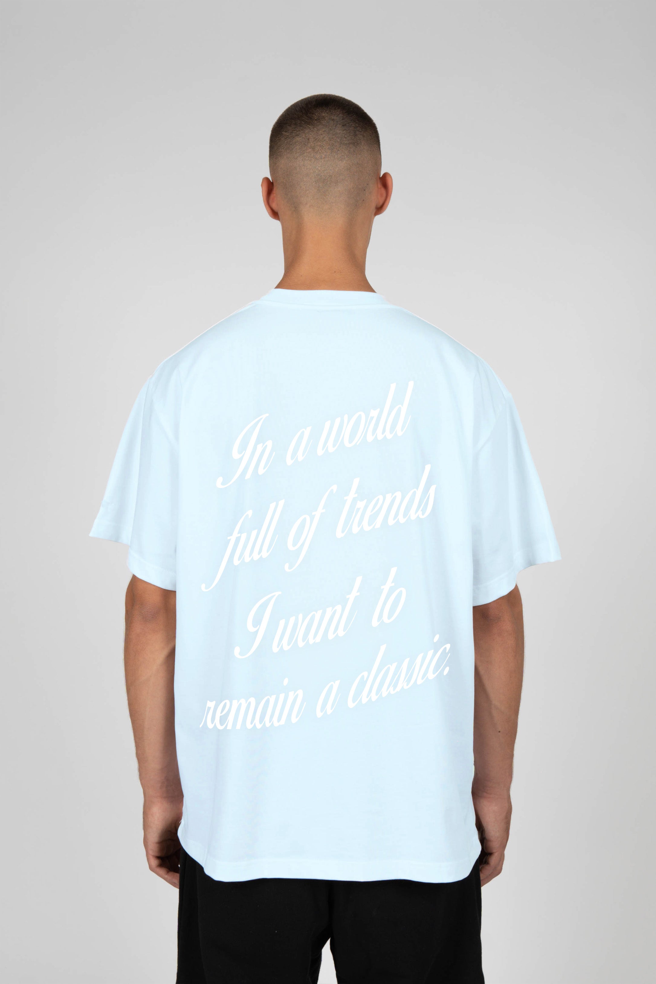 REMAIN CLASSIC ICE BLUE T-SHIRT