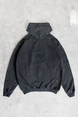 ROTTWEILER BLACK WASHED SNAP BUTTON HOODIE